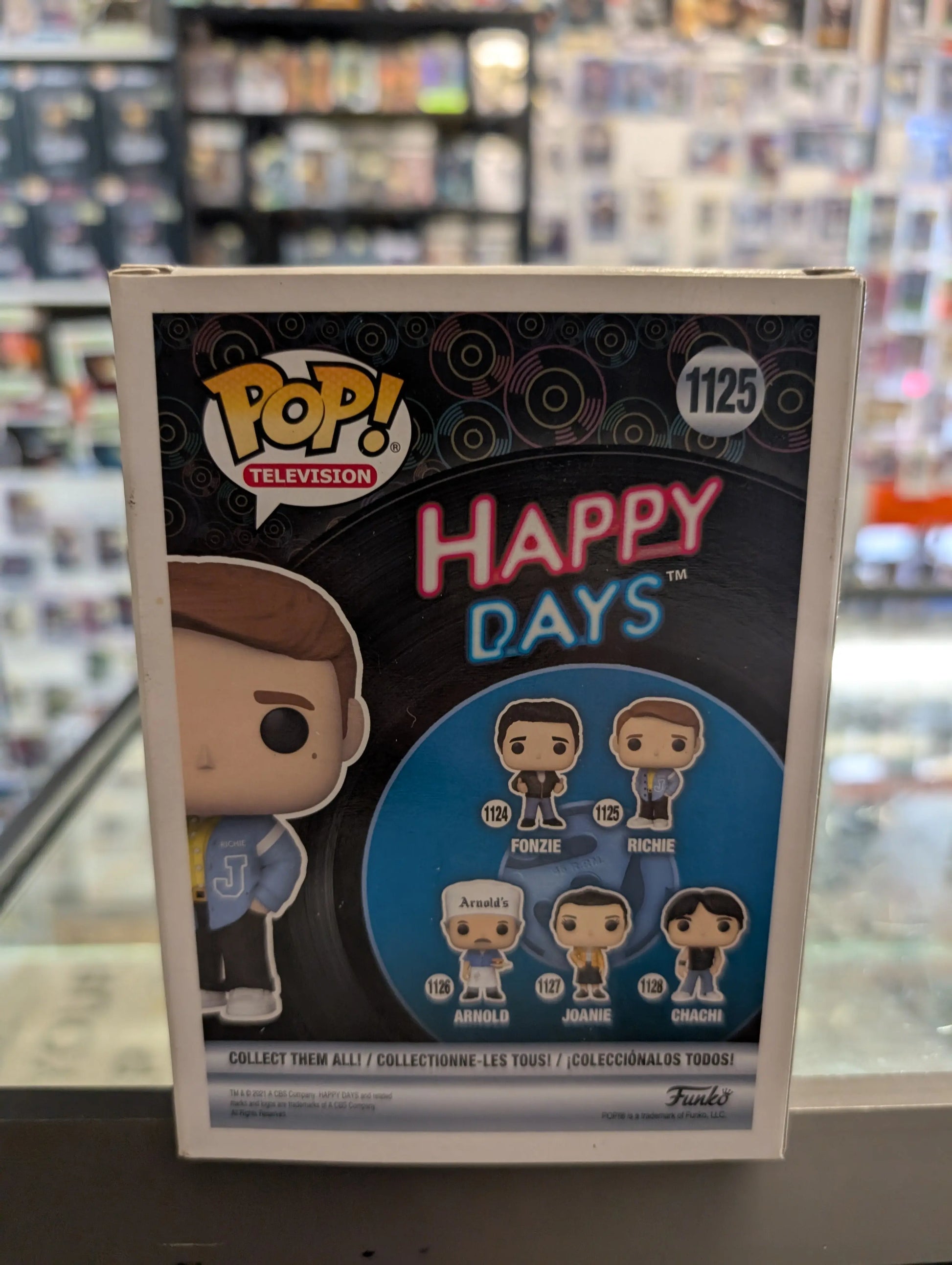 Funko Happy Days Richie Pop! Vinyl Figure 1125 FRENLY BRICKS - Open 7 Days