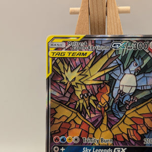 Moltres, Zapdos & Articuno GX SM210 Pokemon Hidden Fates FULL ART Promo FRENLY BRICKS - Open 7 Days