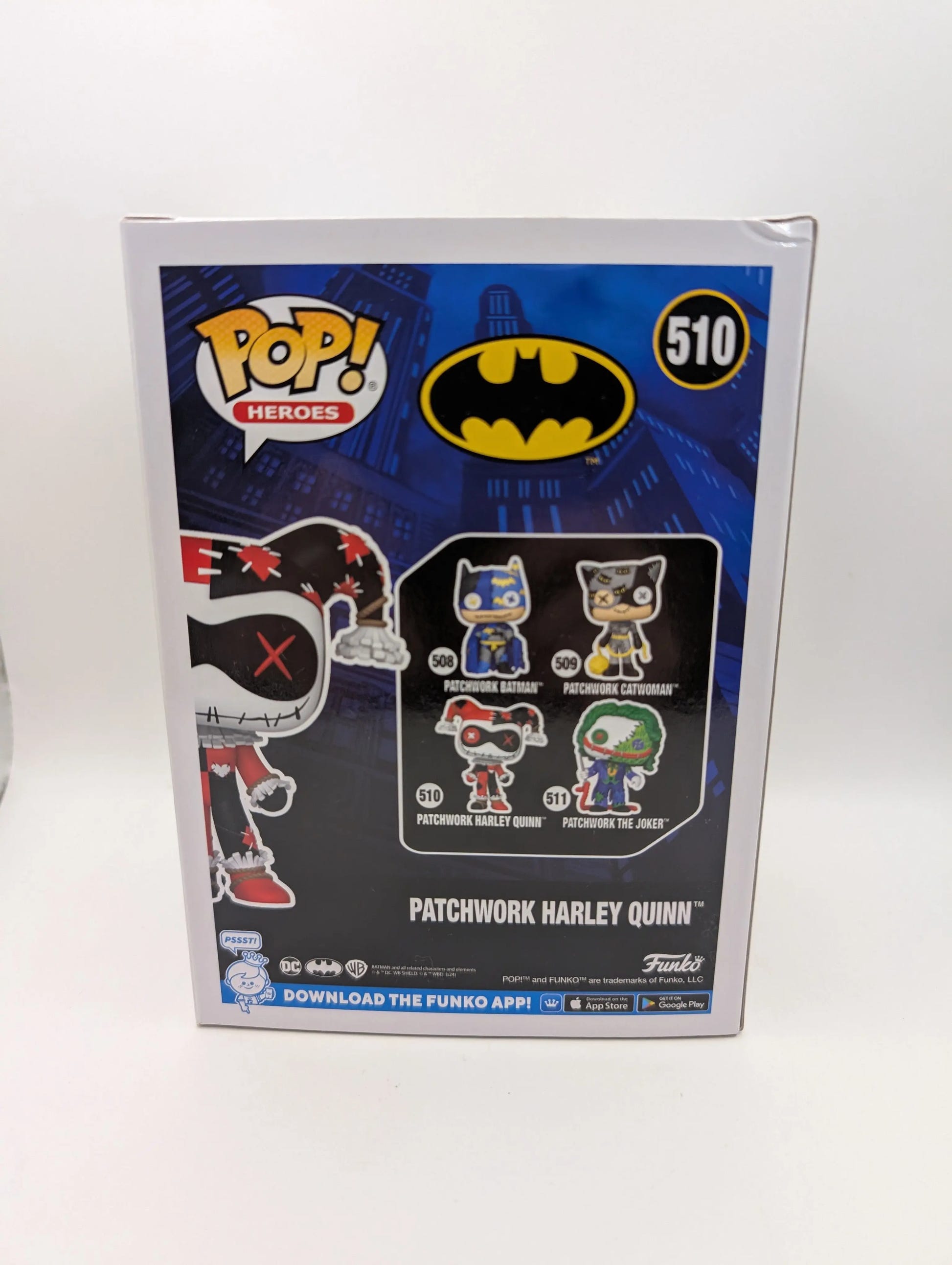 Funko Pop Patchwork Harley Quinn from The DC Universe 510 FRENLY BRICKS - Open 7 Days image 4