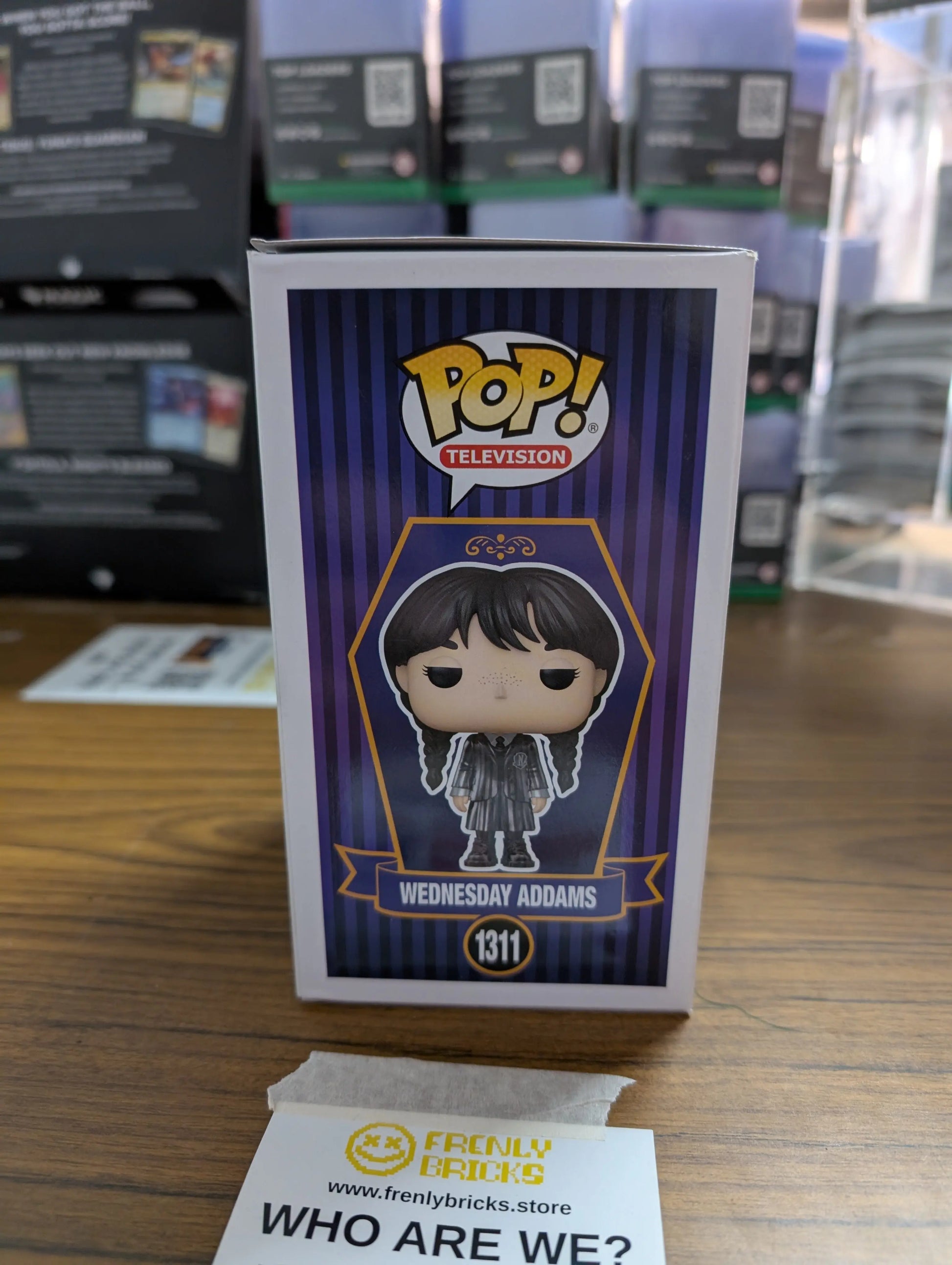 Funko Pop Vinyl Wednesday Addams 1311 FRENLY BRICKS - Open 7 Days