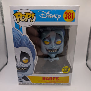 Disney Funko Pop - Hades (Glow) - Hercules - No. 381 FRENLY BRICKS - Open 7 Days