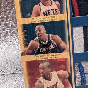 D Wade, V Carter, D Howard All Star Game Relics /25 - Topps Trademark Moves TTR-CHW FRENLY BRICKS - Open 7 Days
