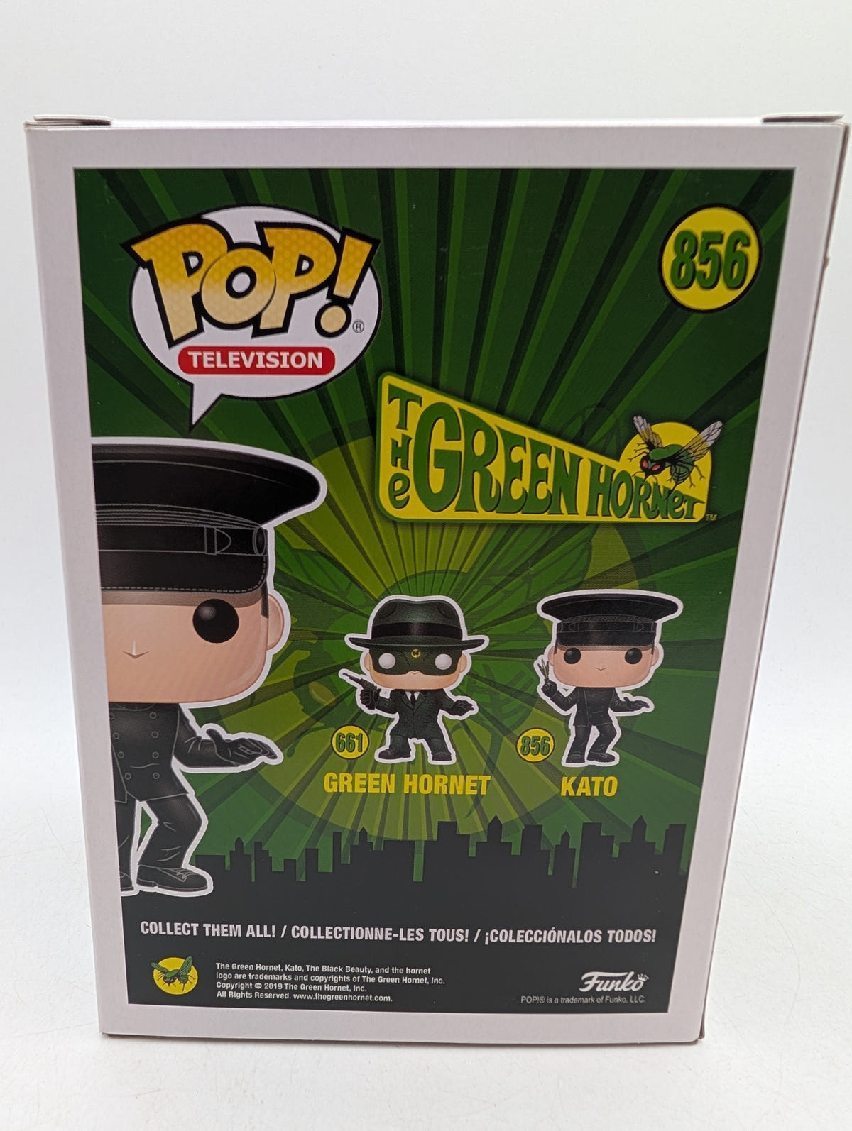 Funko POP! The Green Hornet Kato #856 2019 Summer Con Exclusive, photo 5 image 5