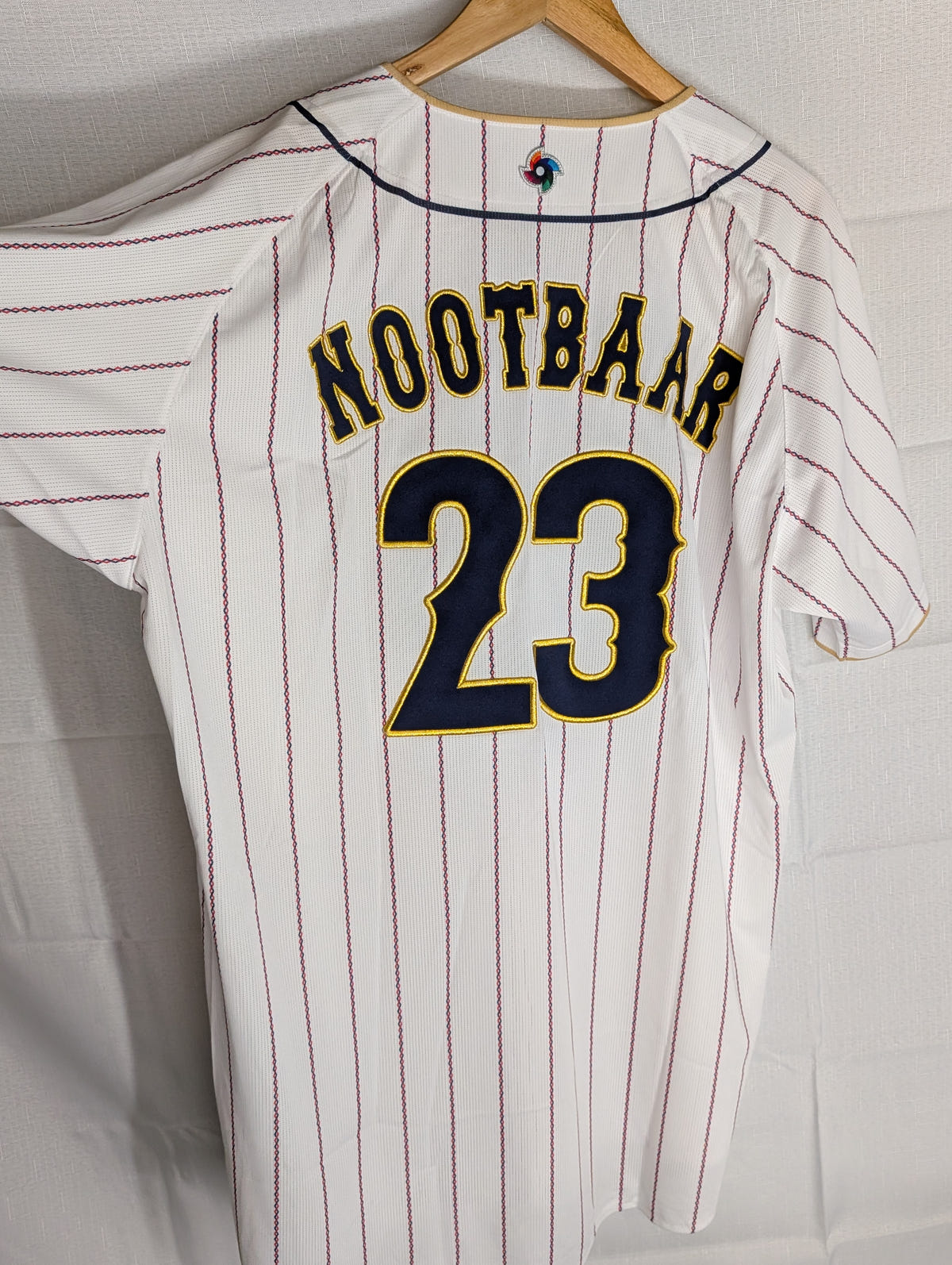 WBC Mizuno Samurai Japan "Nootbaar #23" White Home XL Jersey, photo 6 image 6