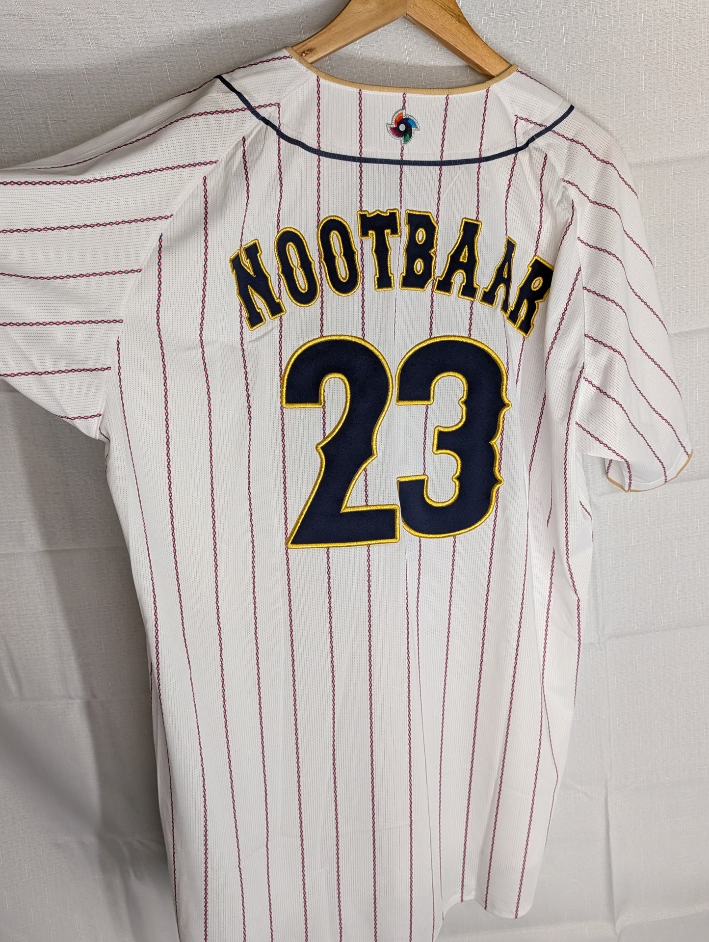 WBC Mizuno Samurai Japan "Nootbaar #23" White Home XL Jersey