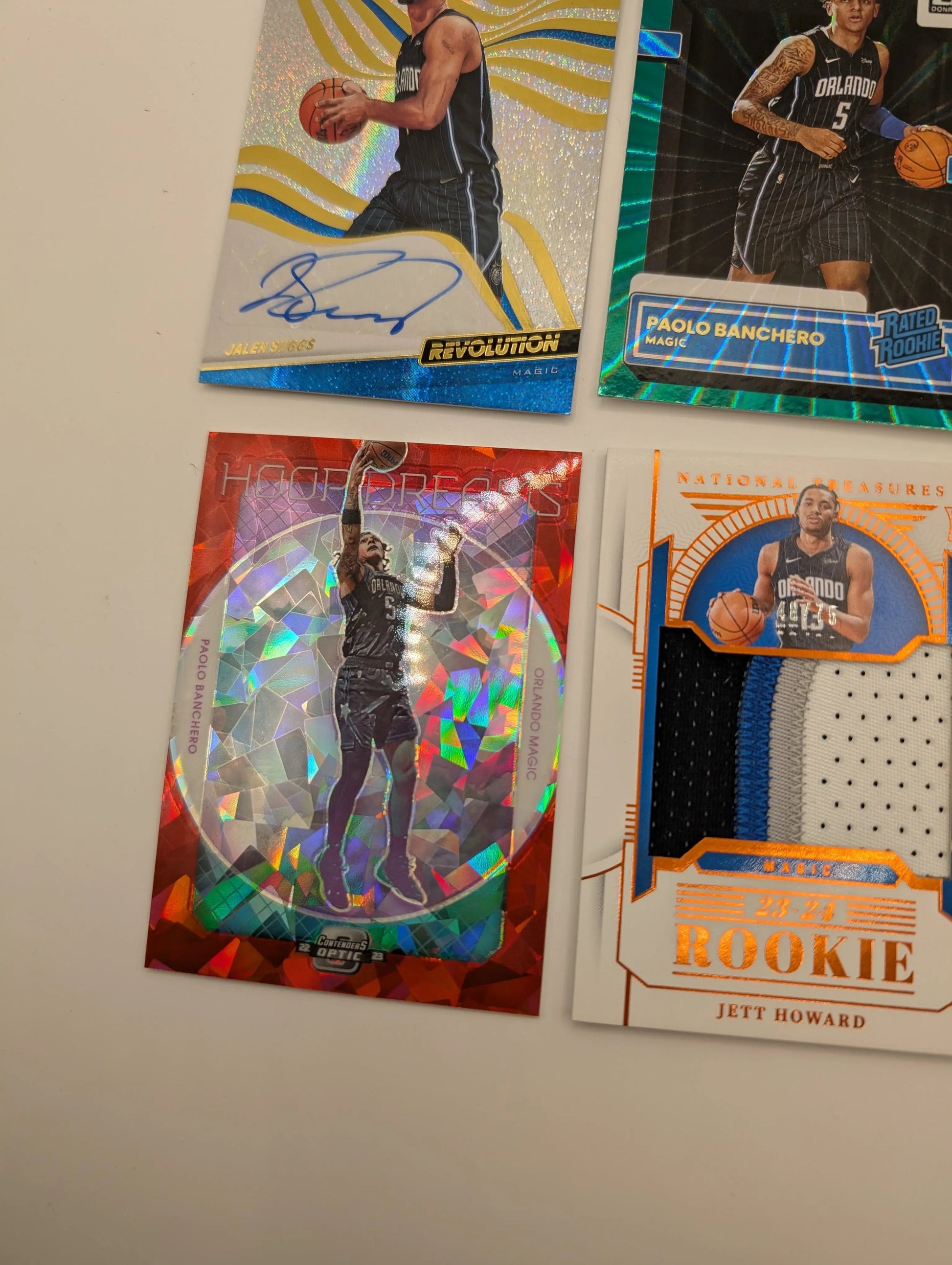 Orlando Magic NBA Basketball Card Lot, Rookies, Patch, Auto, Graded, Paolo Banchero FRENLY BRICKS - Open 7 Days