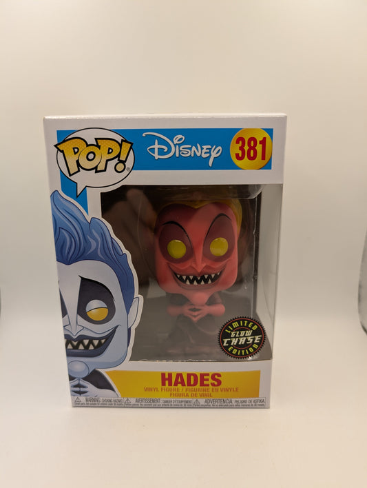 Funko Pop! Vinyl Disney Hercules Hades #381 Glow In The Dark GITD Chase FRENLY BRICKS - Open 7 Days