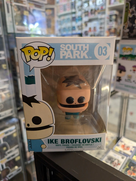 Funko Pop Ike Broflovski #03 South Park Vinyl Figure MINT w Protector FRENLY BRICKS - Open 7 Days