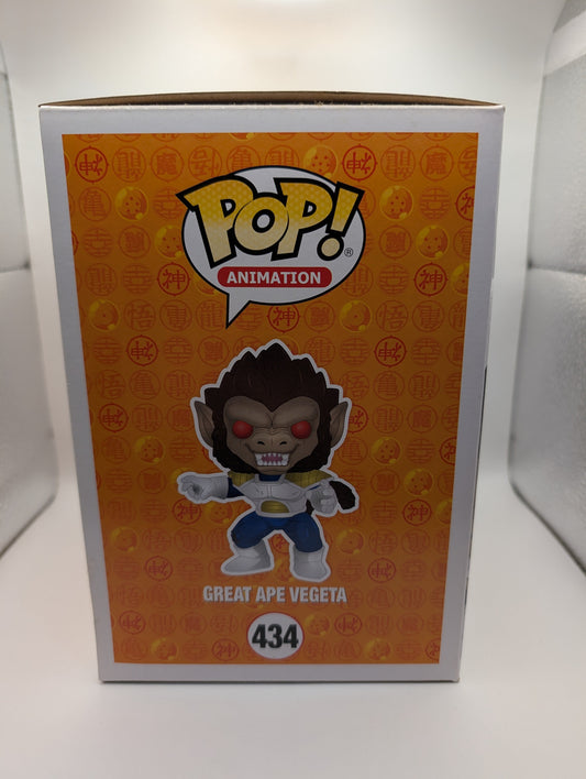 Pop Funko Great Ape Vegeta 6" #434 Dragon Ball Z Fall Convention Exclusive FRENLY BRICKS - Open 7 Days