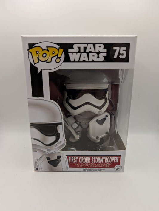 Funko Pop! First Order stormtrooper #75 Star Wars Vinyl Figure 2015 Collectable FRENLY BRICKS - Open 7 Days