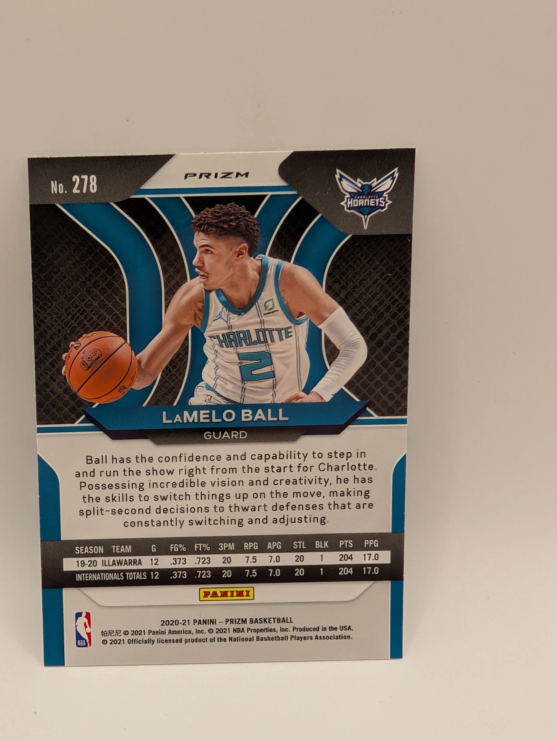 2020-21 Panini Prizm LaMelo Ball #278 Silver Prizm Rookie RC FRENLY BRICKS - Open 7 Days