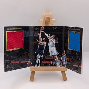 2017 Panini Preferred Marc Gasol vs Steven Adams Jersey Booklet VS-MGSA /99 FRENLY BRICKS - Open 7 Days