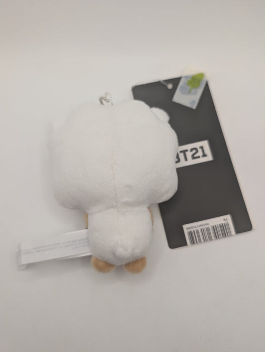 BT21 RJ Today's Feeling Excited Plush Keychain - Official LINE Friends FRENLY BRICKS - Open 7 Days