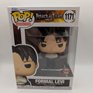 Animation Funko Pop - Formal Levi - Attack on Titan - No. 1171 FRENLY BRICKS - Open 7 Days