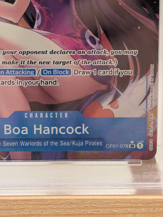 Boa Hancock (OP01-078) (Alternate Art) Premium Booster -The Best- PSA 10-English FRENLY BRICKS - Open 7 Days