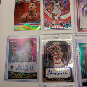 Washington Wizards NBA Basketball Card Lot, Rookies, Patch, Auto, Alexandre Sarr FRENLY BRICKS - Open 7 Days