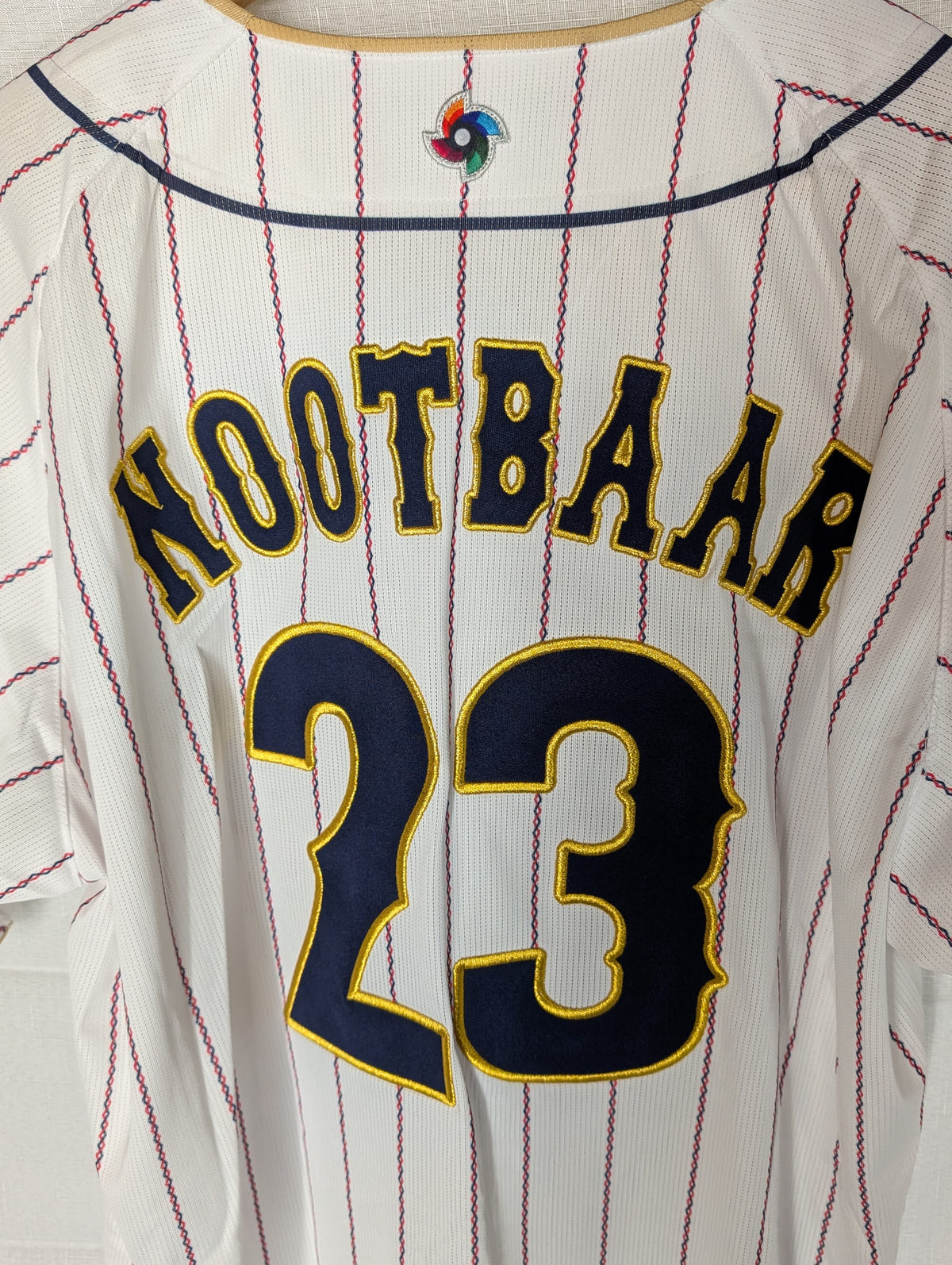 WBC Mizuno Samurai Japan "Nootbaar #23" White Home XL Jersey, photo 7 image 7