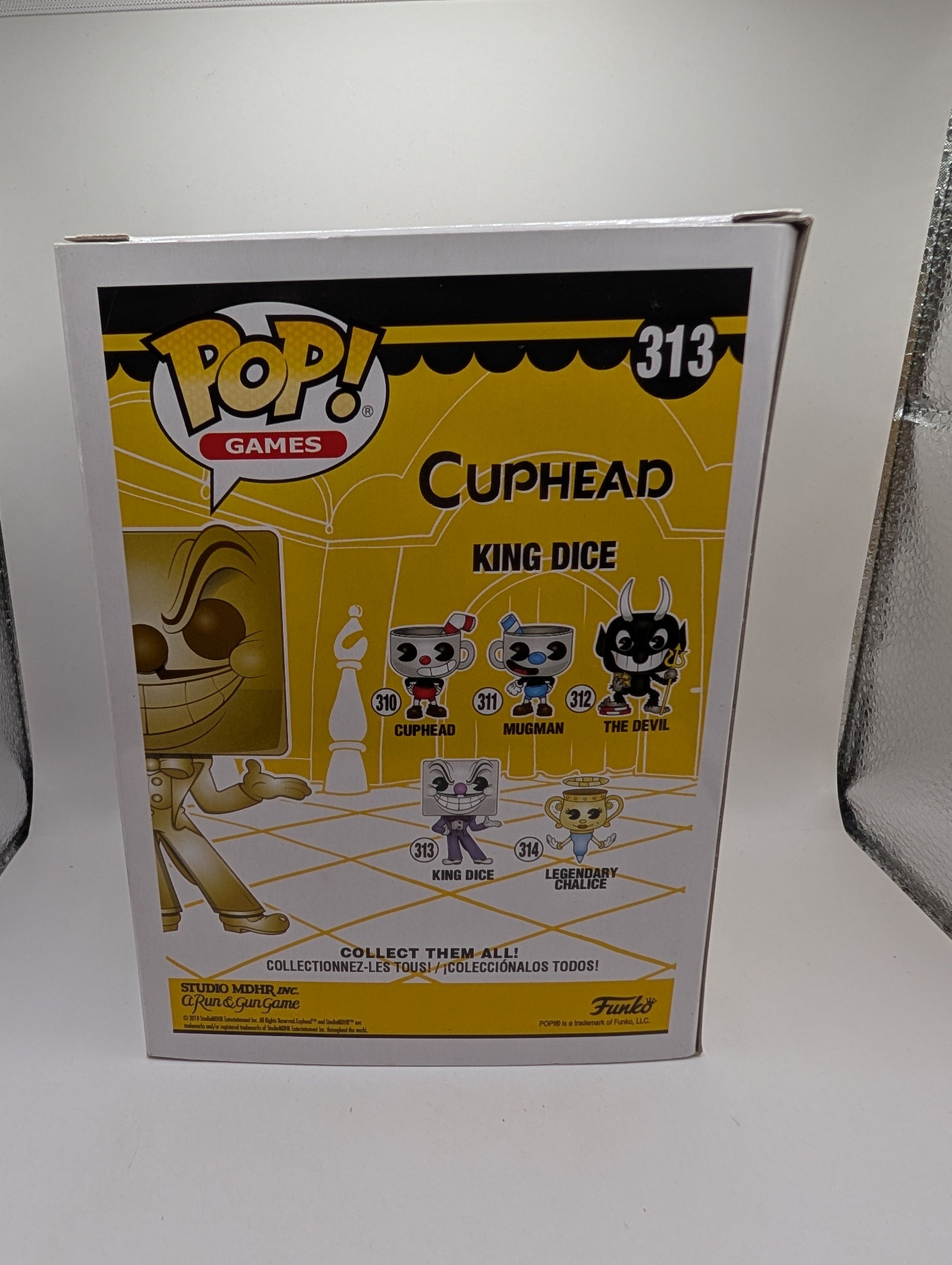 King Dice Gold E3 313 Cuphead Funko Pop Vinyl FRENLY BRICKS - Open 7 Days