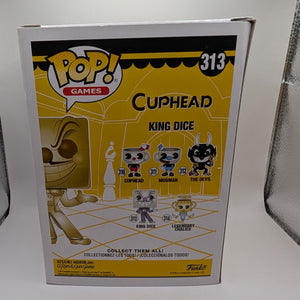 King Dice Gold E3 313 Cuphead Funko Pop Vinyl FRENLY BRICKS - Open 7 Days