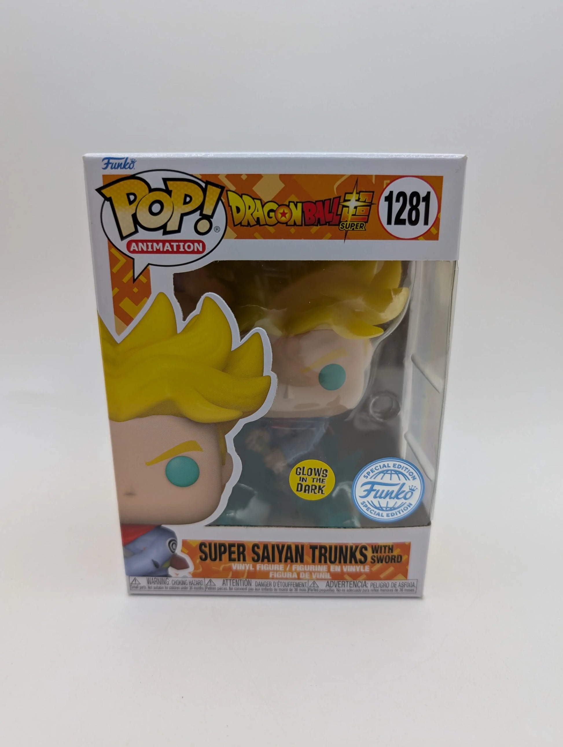Super Saiyan Future Trunks (With Sword) Funko! Pop #1281 | Glow, Special Edition FRENLY BRICKS - Open 7 Days