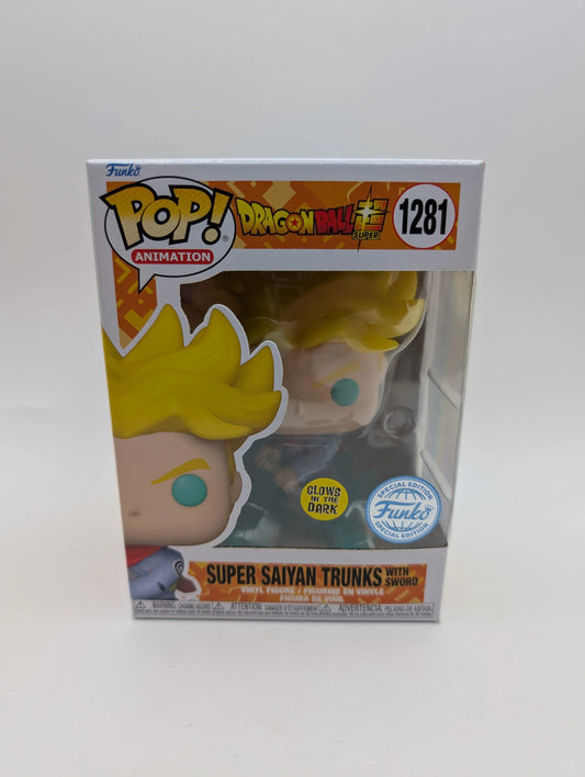 Super Saiyan Future Trunks (With Sword) Funko! Pop #1281 | Glow, Special Edition FRENLY BRICKS - Open 7 Days