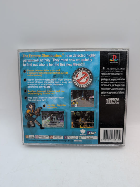 Playstation 1 Extreme Ghostbusters The Ultimate Invasion FRENLY BRICKS - Open 7 Days