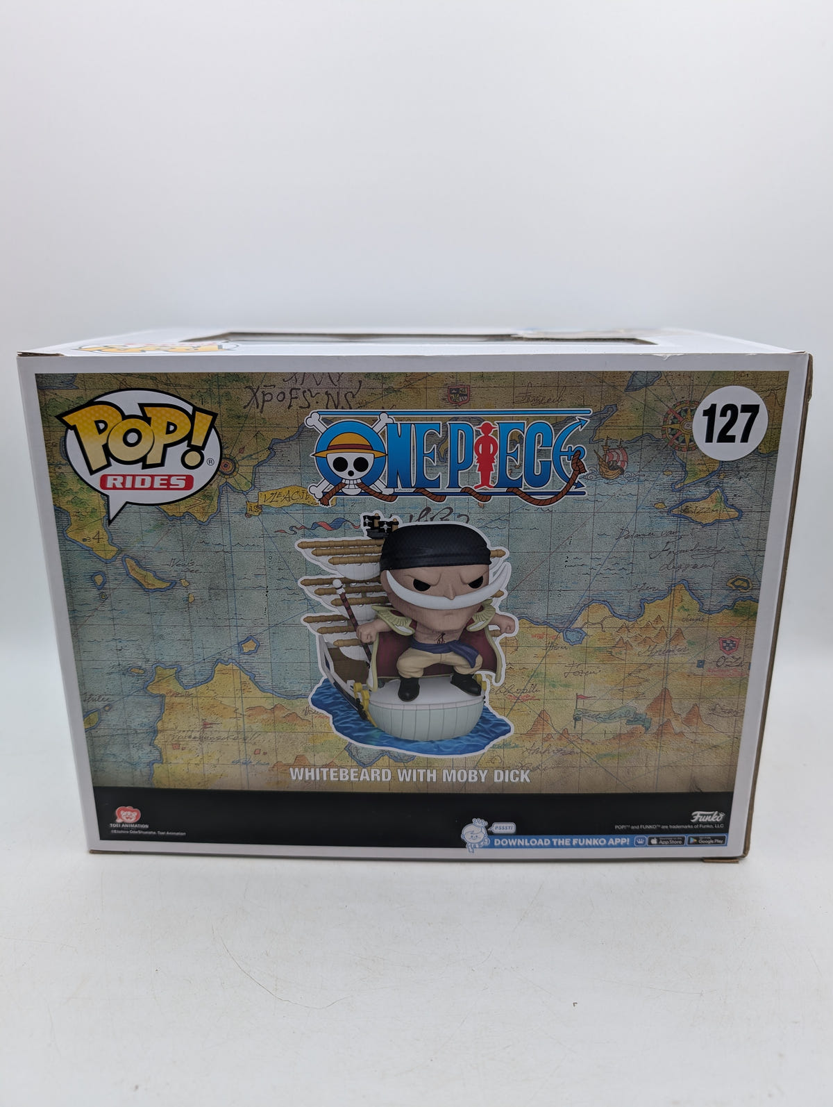 Funko POP! RIDES One Piece Whitebeard With Moby Dick #127 Special Edition, photo 5 image 5