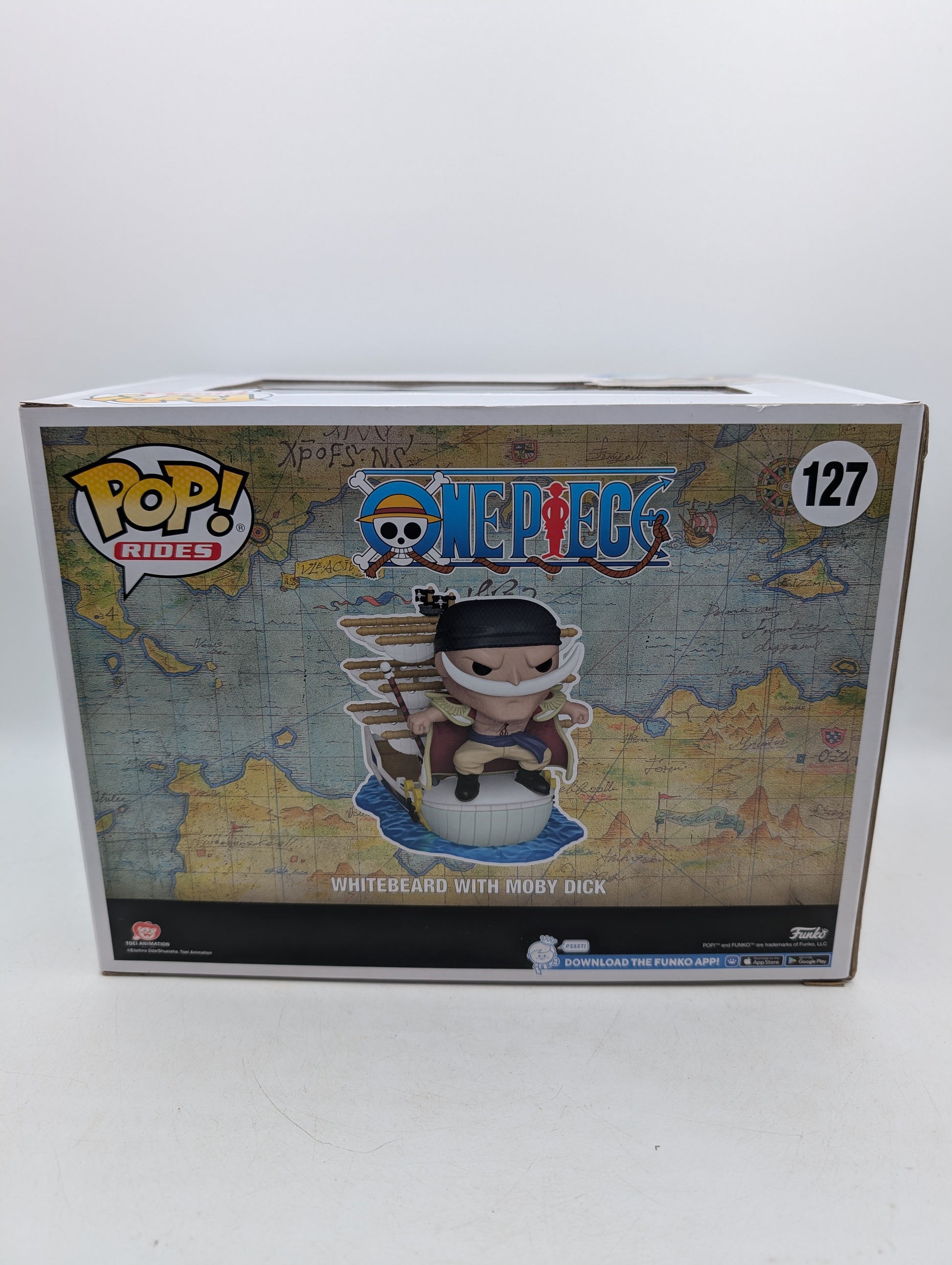 Funko POP! RIDES One Piece Whitebeard With Moby Dick #127 Special Edition image 5
