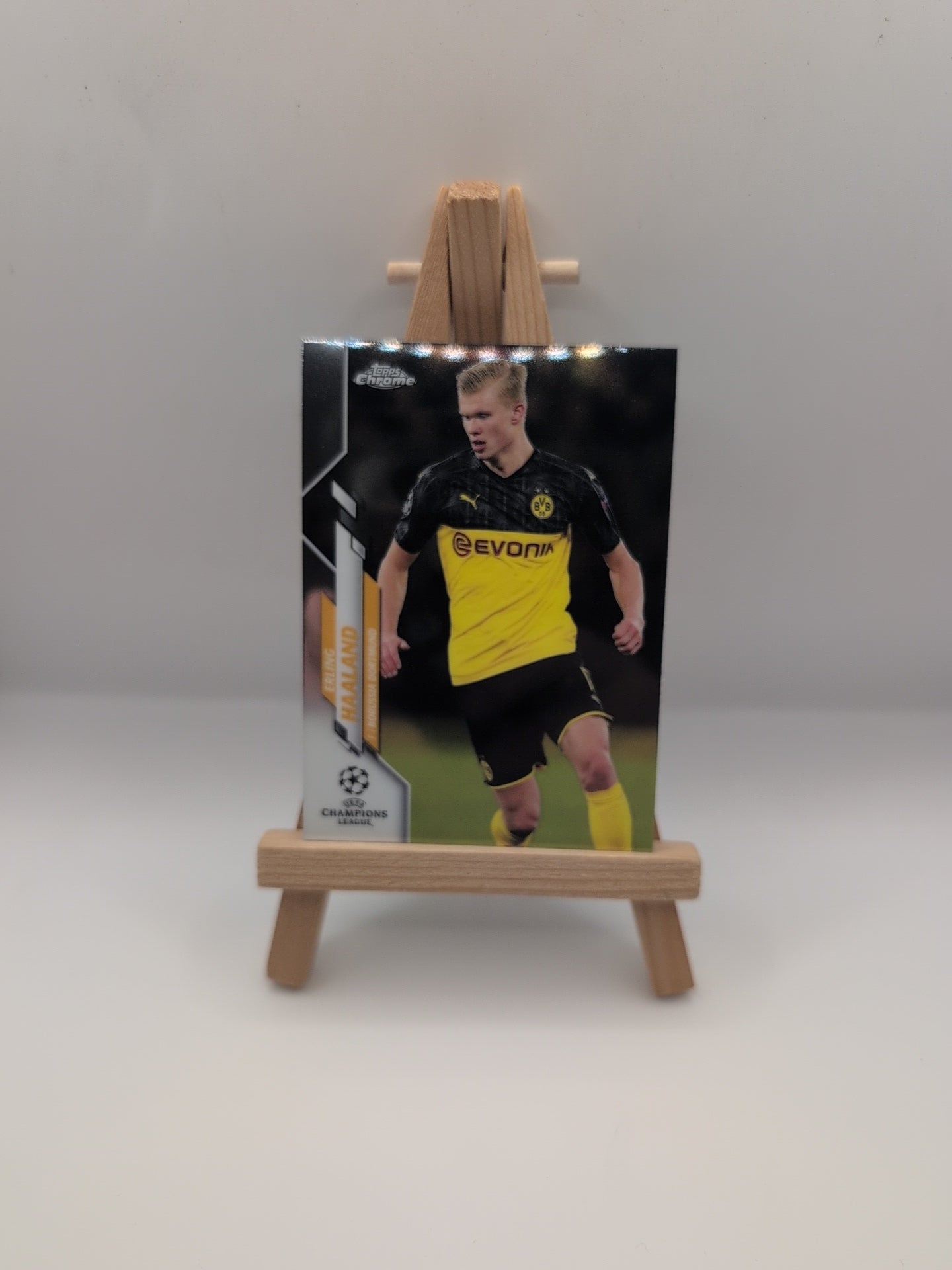 2019-20 Topps Chrome UEFA Champions League - Erling Haaland #74 (RC) FRENLY BRICKS - Open 7 Days