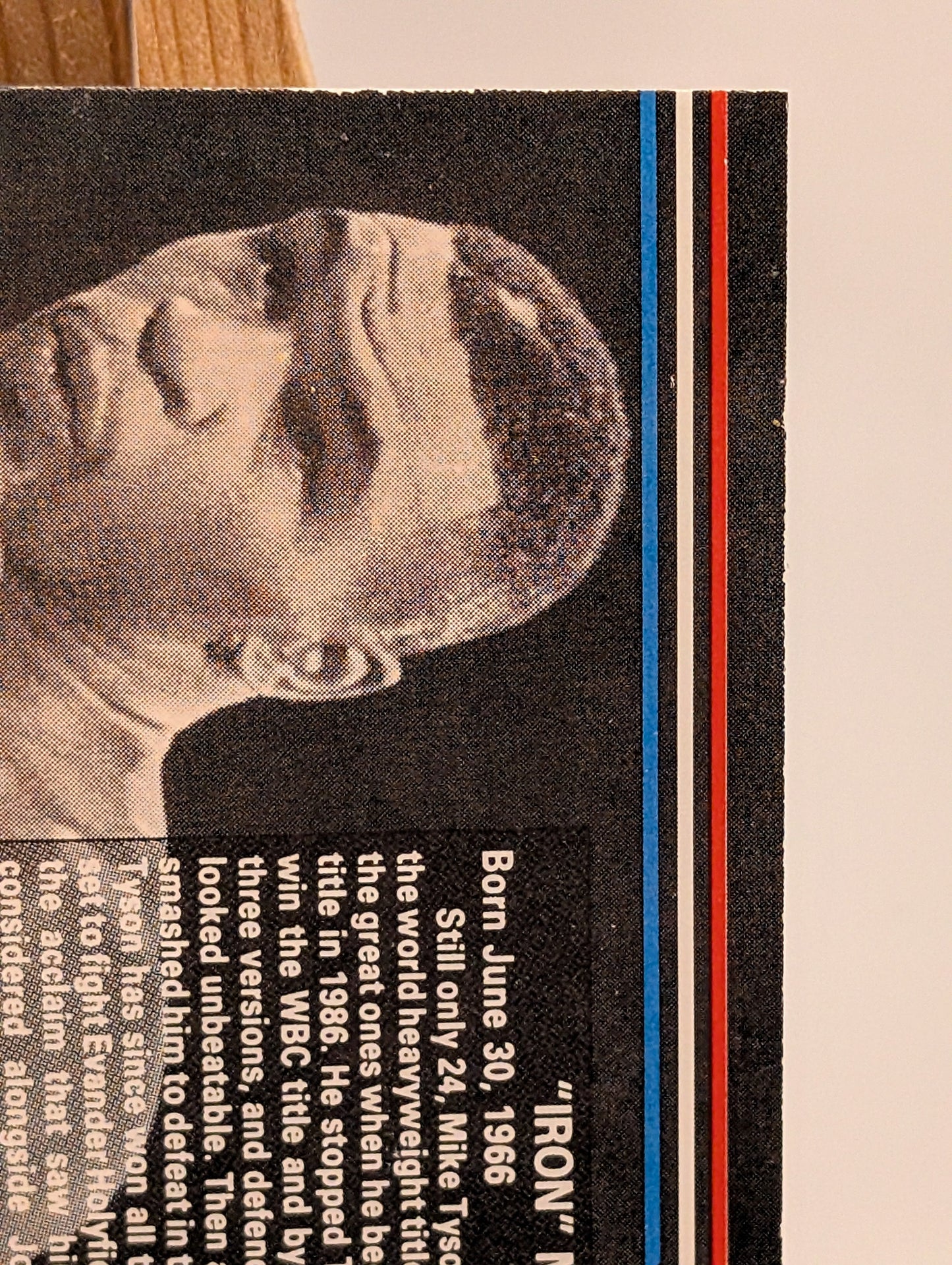 1991 Ringlords Mike Tyson Sample Boxing FRENLY BRICKS - Open 7 Days