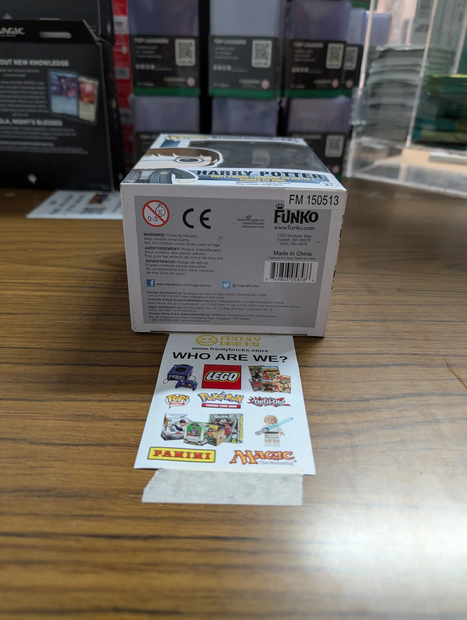 FUNKO Pop Vinyl Harry Potter #01 FRENLY BRICKS - Open 7 Days