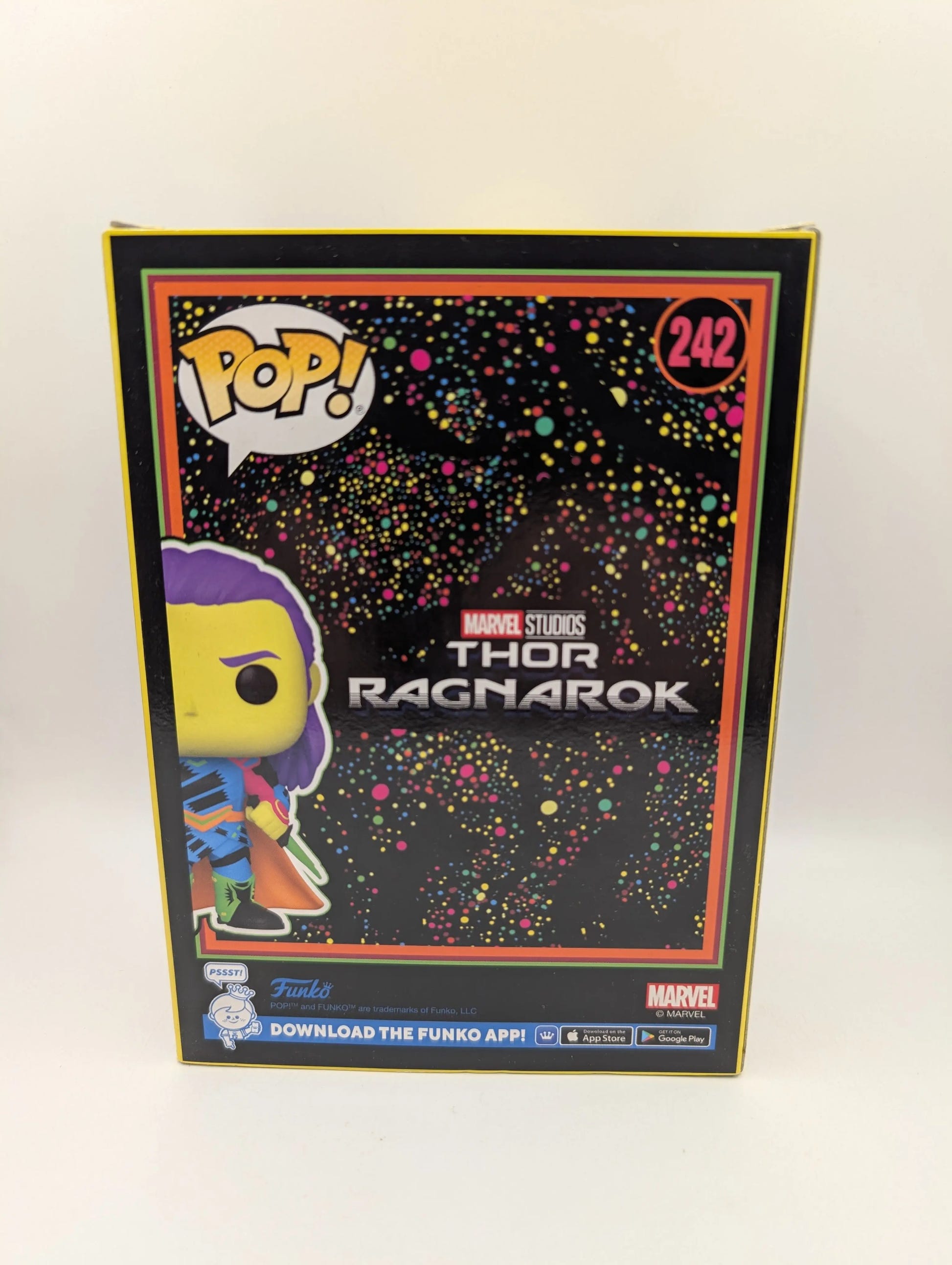 Loki Funko Pop Vinyl #242 Blacklight Exclusive Thor 3: Ragnarok FRENLY BRICKS - Open 7 Days image 4