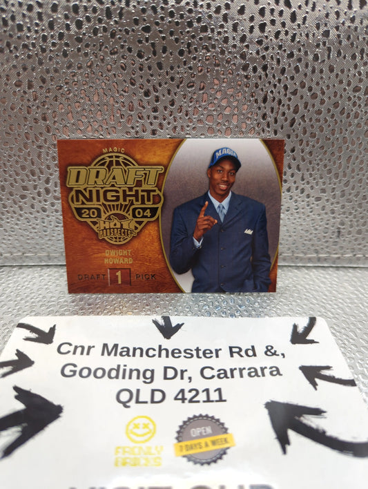 2004 FLEER DRAFT PICKS - Dwight Howard Draft Pick 1 /499 FRENLY BRICKS - Open 7 Days