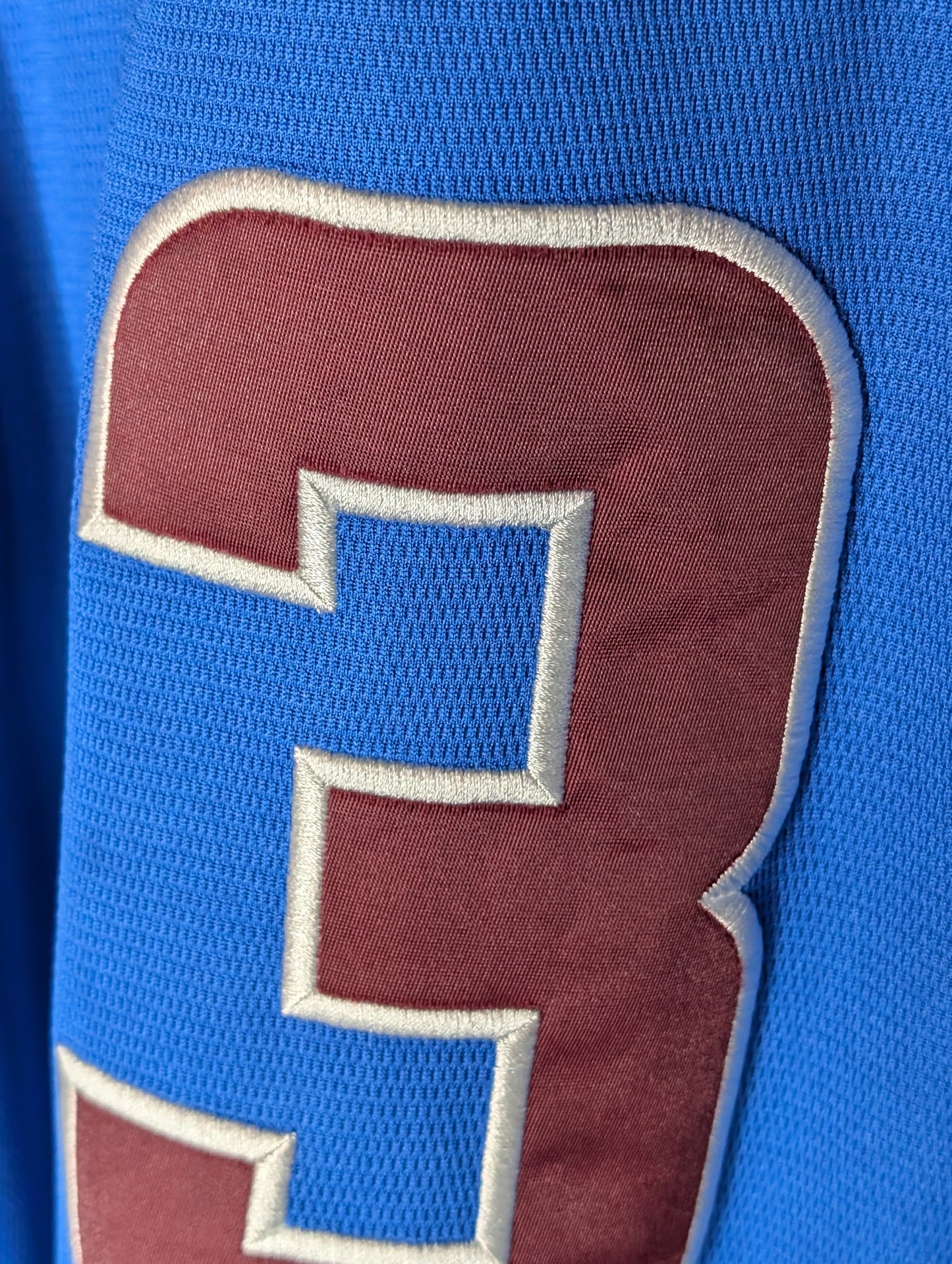 Nippon Baseball Tohoku Rakuten Golden Eagles 2019 Tohoku Blue "Asamura #3" Alternative Large Jersey