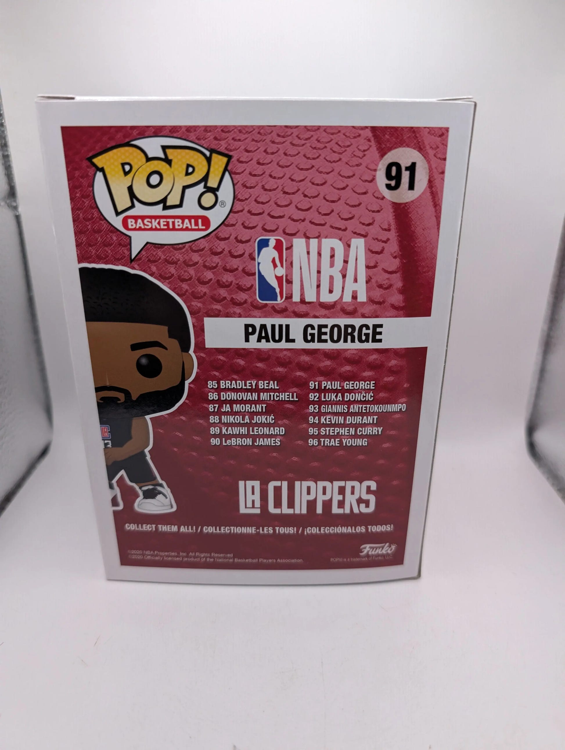 Funko POP!: NBA- Los Angeles Clippers Paul George 91, photo 3 image 3