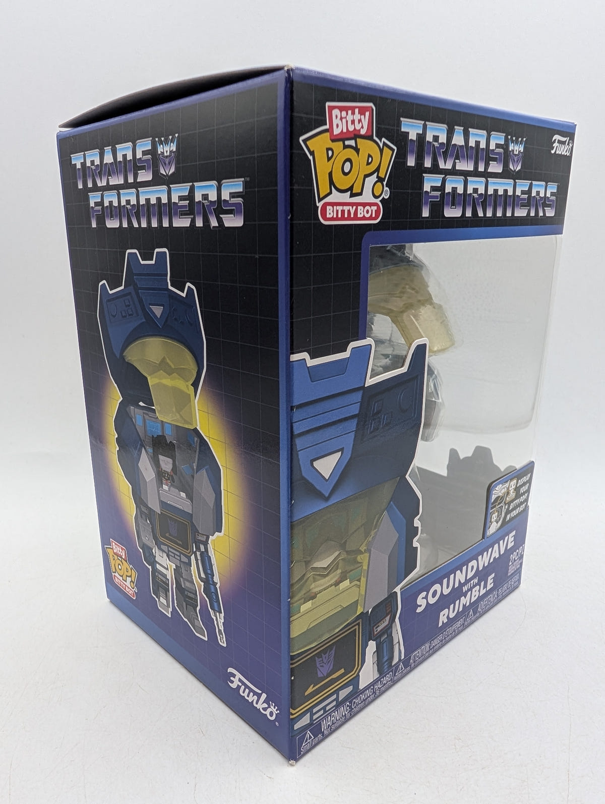 Bitty POP! Transformers Soundwave with Rumble 2Pc, photo 8 image 8