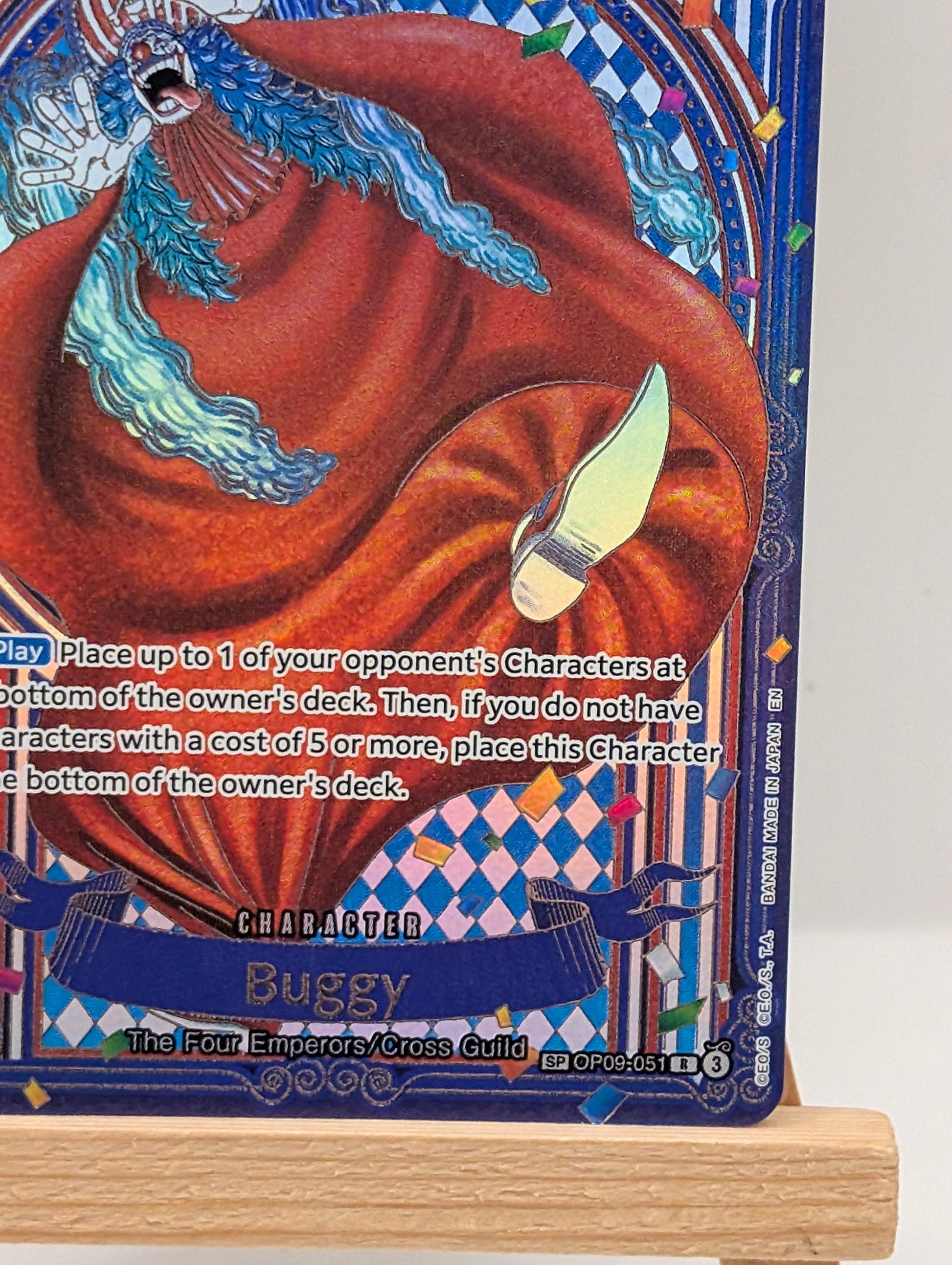 Buggy - OP09-051 (SP) OP09-051 The Azure Sea's Seven Foil FRENLY BRICKS - Open 7 Days image 11