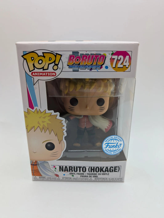 Funko Pop! Boruto: Naruto Next Generations - Naruto (Hokage) #724 FRENLY BRICKS - Open 7 Days