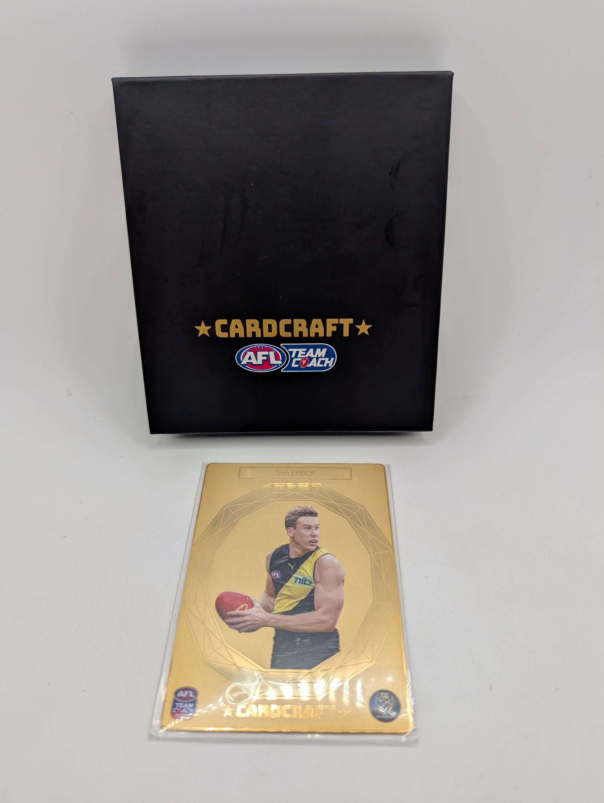 Cardcraft 24k Gold Card Craft 2025 Teamcoach AFL Footy Card Tom Lynch