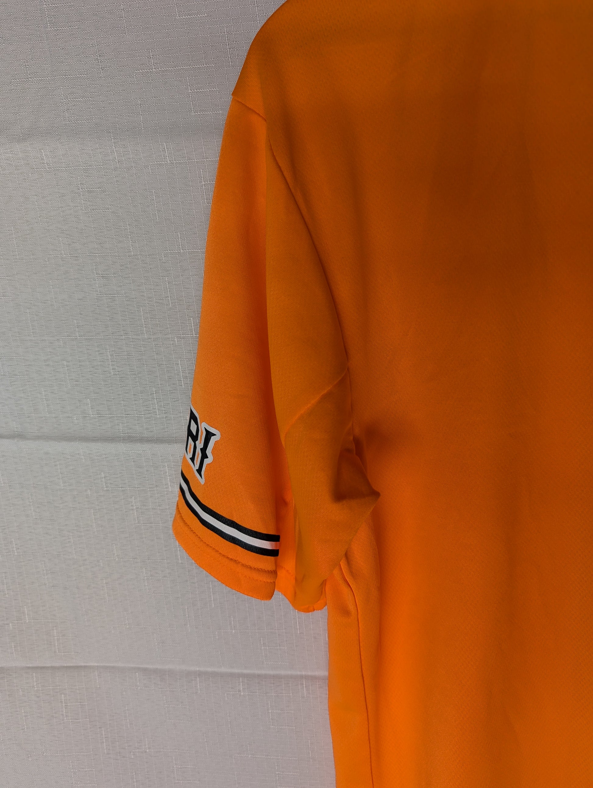 Nippon Baseball Adidas Yohiuri Giants Orange Blank Jersey Large