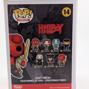Funko POP! Comics HELLBOY -Hellboy #14 - Vinyl Collectable FRENLY BRICKS - Open 7 Days