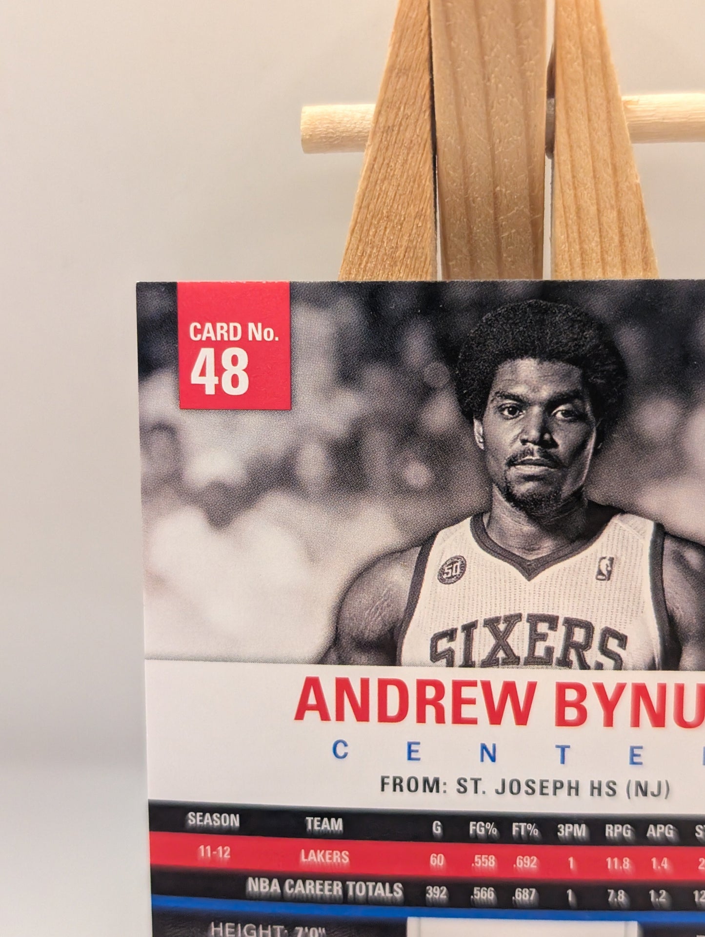ANDREW BYNUM 2012-13 PANINI ABSOLUTE SPECTRUM 1/1 SSP 76ers FRENLY BRICKS - Open 7 Days