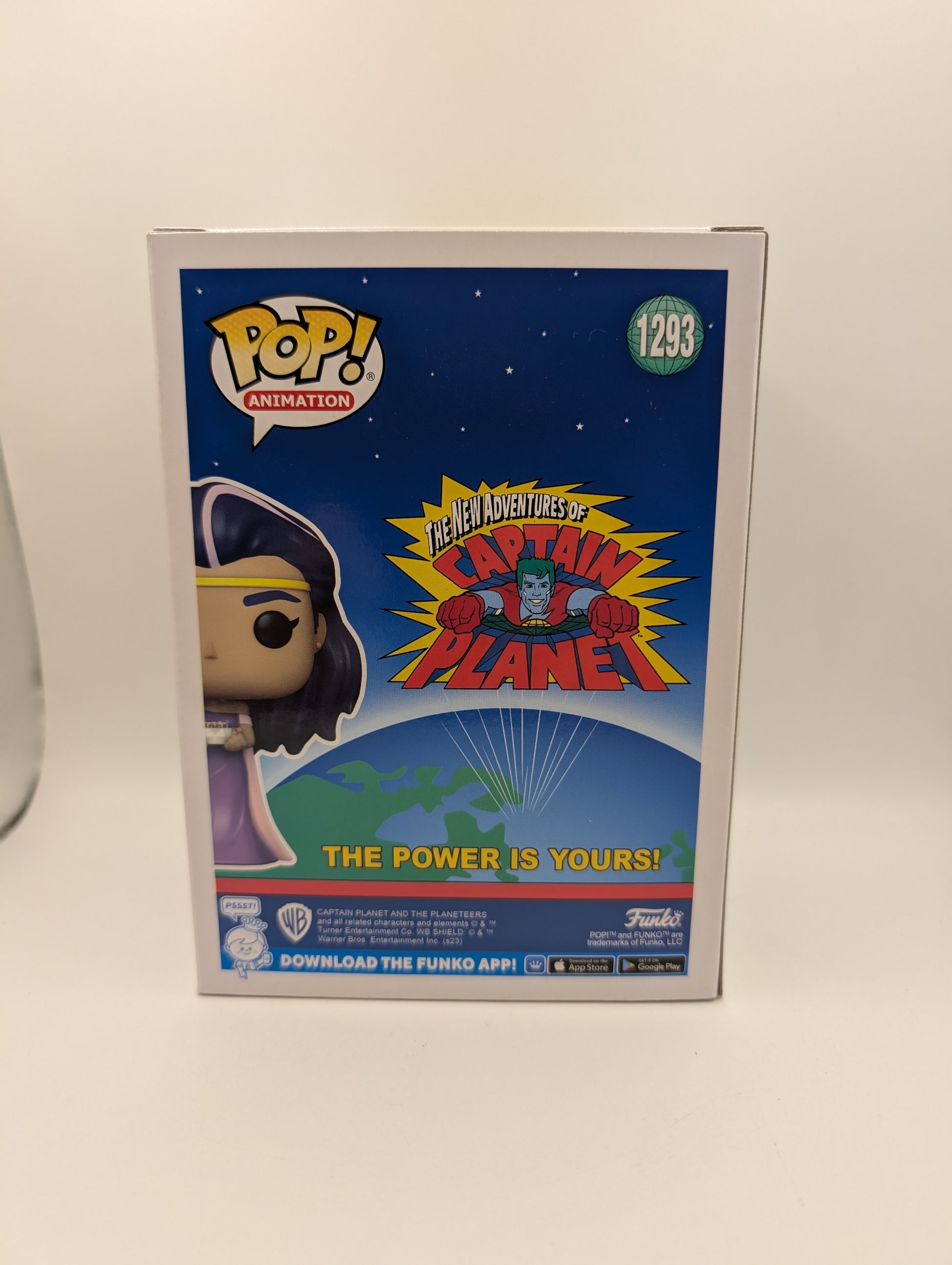 Funko Pop! Gaia #1293- Captain Planet - 2023 San Diego Comic Con Exclusive