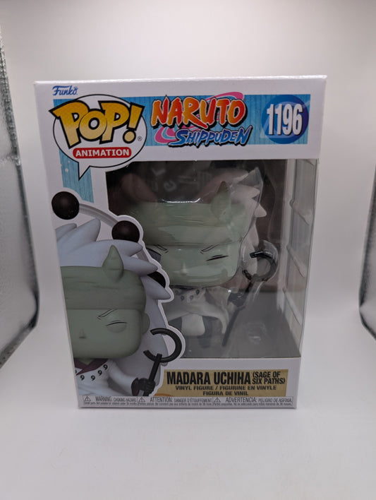 MADARA UCHIHA 1196 Naruto Shippuden Funko Pop Vinyl FRENLY BRICKS - Open 7 Days