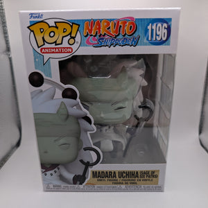 MADARA UCHIHA 1196 Naruto Shippuden Funko Pop Vinyl FRENLY BRICKS - Open 7 Days