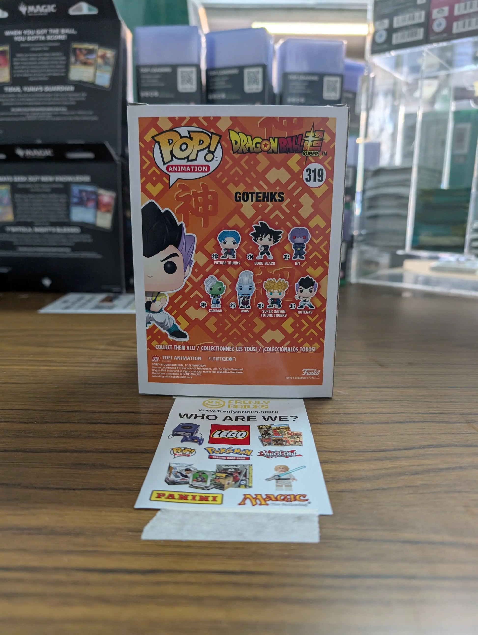 FUNKO Pop Vinyl Gotenks #319 FRENLY BRICKS - Open 7 Days