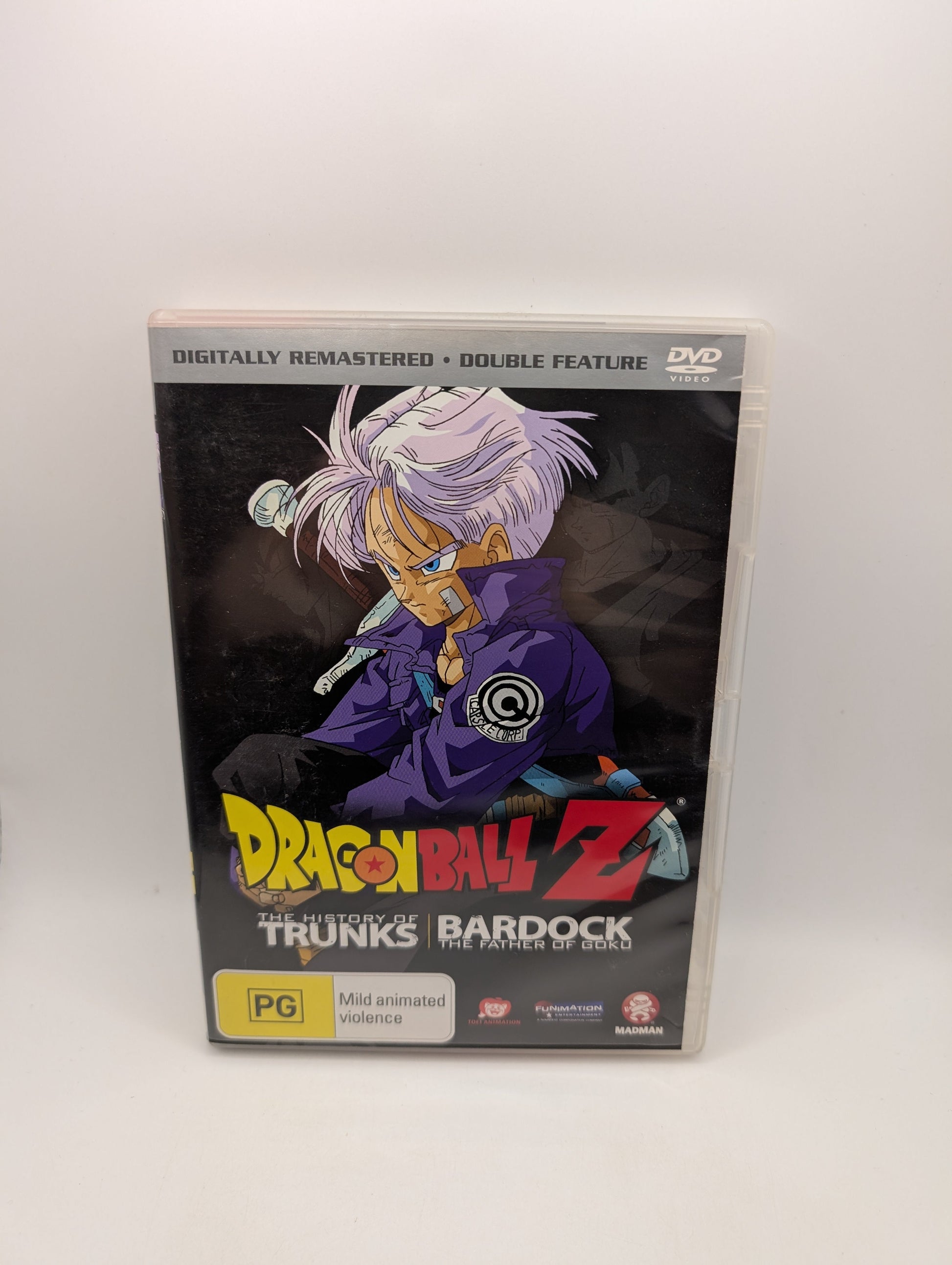 Dragon Ball Z - History Of Trunks | Bardock The Father Of Goku - Region 4 Dvd FRENLY BRICKS - Open 7 Days