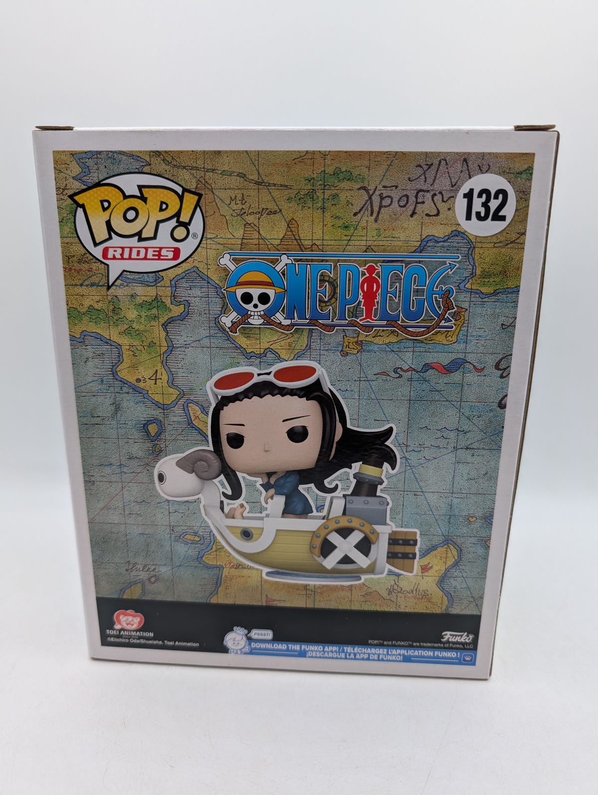 Funko POP! One Piece Nico Robin with Mini Merry II #132 2025 Summer Con, photo 5 image 5