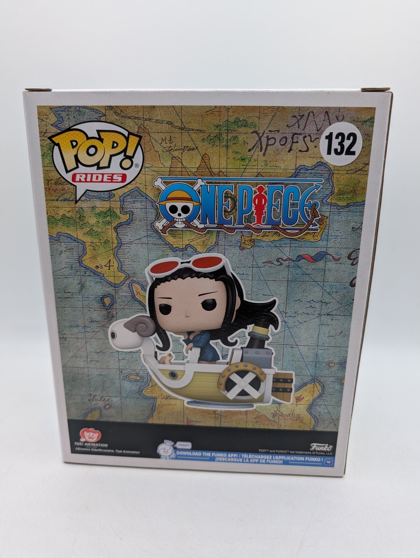 Funko POP! One Piece Nico Robin with Mini Merry II #132 2025 Summer Con