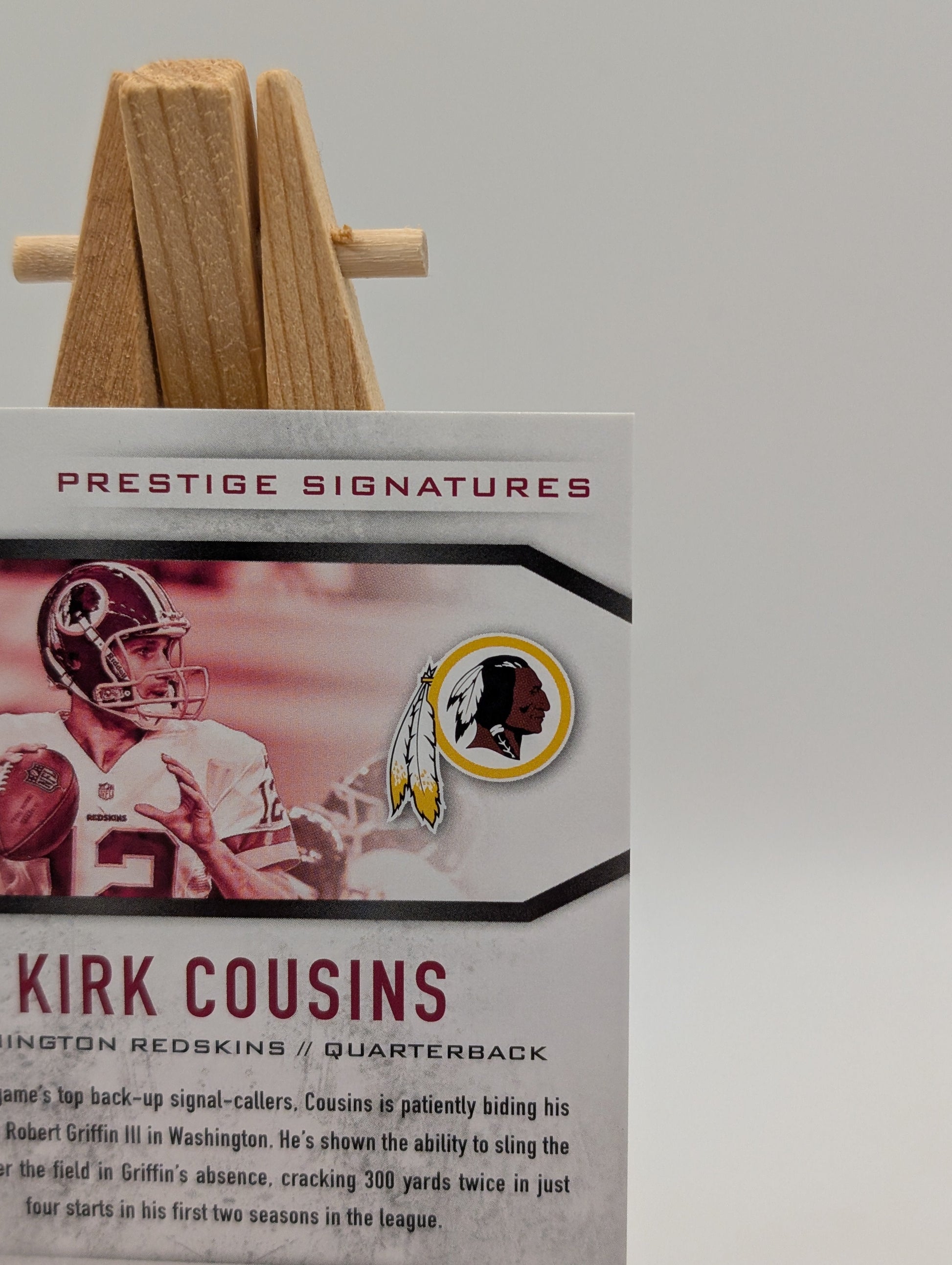 Kirk Cousins Auto SP 2014 Panini Prestige Signatures #41 Autograph #/199 FALCONS FRENLY BRICKS - Open 7 Days